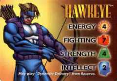 Hawkeye 4-Grid Character Card